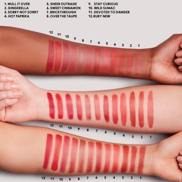 Sheer Outrage 🤯 MAC Powder Kiss full size lipstick NEW - Picture 5 of 13